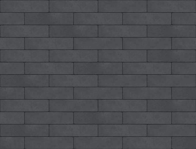 Purestone Waalformaat 20x5x7cm Antraciet