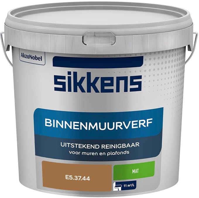 Sikkens - Binnenmuurverf Mat - E5.37.44 - Mengverf - 5 L