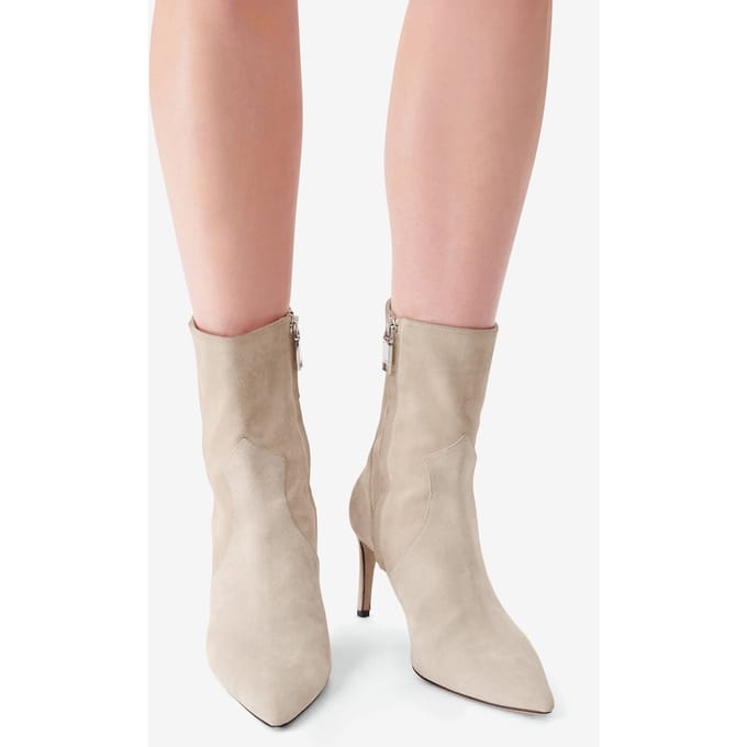 IRO Paris Davy Match Sd Low Boots Beige Maat: 41 | Laarzen Outlet | Dames | Beige