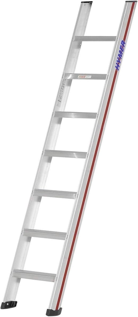 Overloopladder 6 treden - Stalen frame - Antislip
