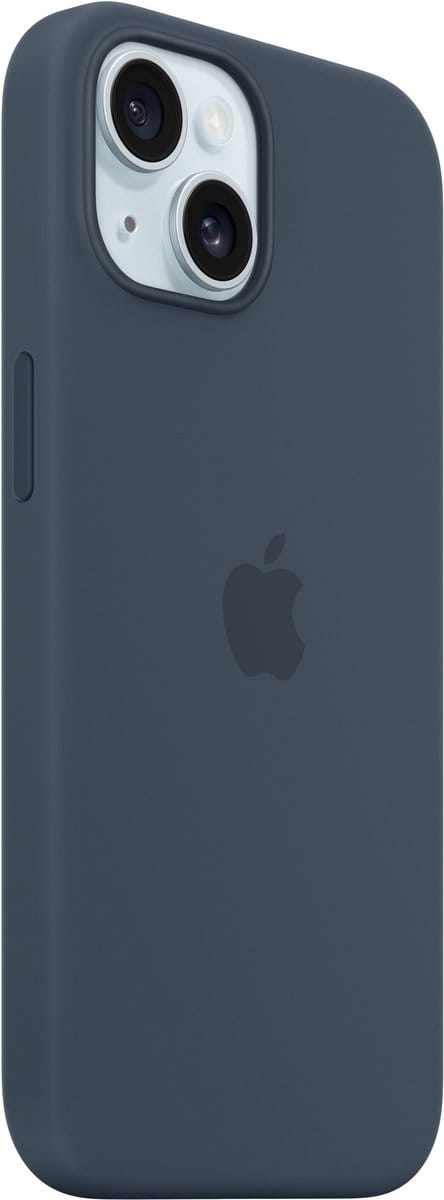 Apple Siliconenhoesje met MagSafe voor iPhone 15 - Stormblauw