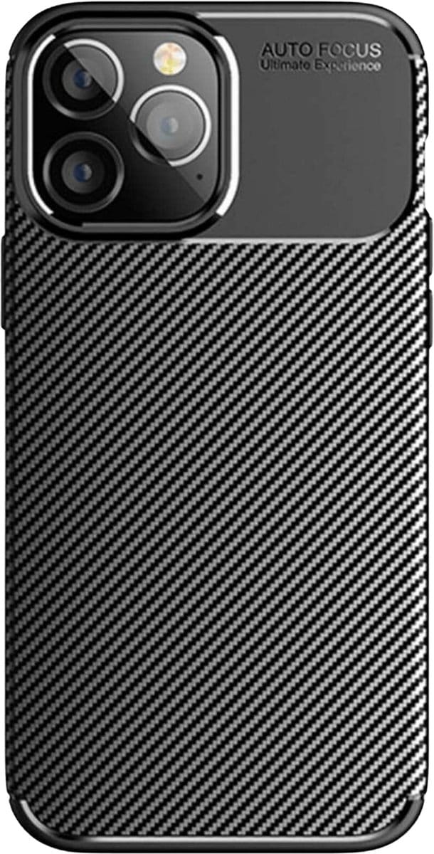 Just in Case hoesje geschikt voor iPhone 14 Pro - Rugged TPU - Zwart