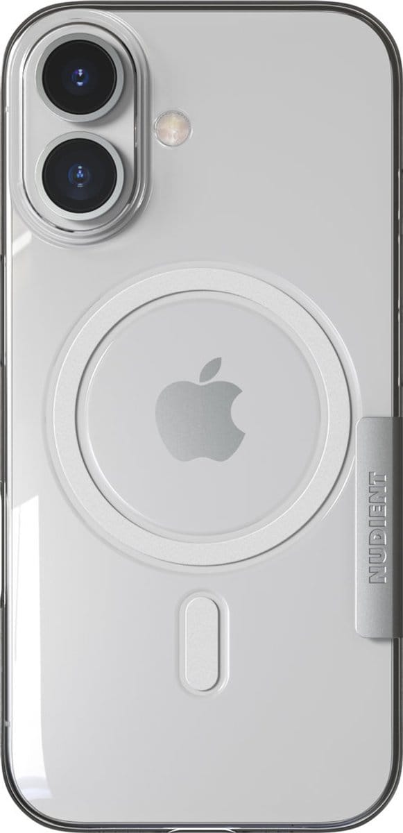 Nudient Thin Magsafe Case geschikt voor Apple iPhone 17 - Transparant
