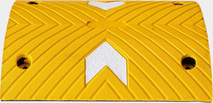 Verkeersdrempel 7,5 cm hoog, 7,5 meter