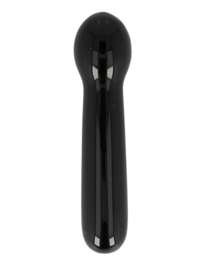 Obsidiaan zwart yoni stick bol