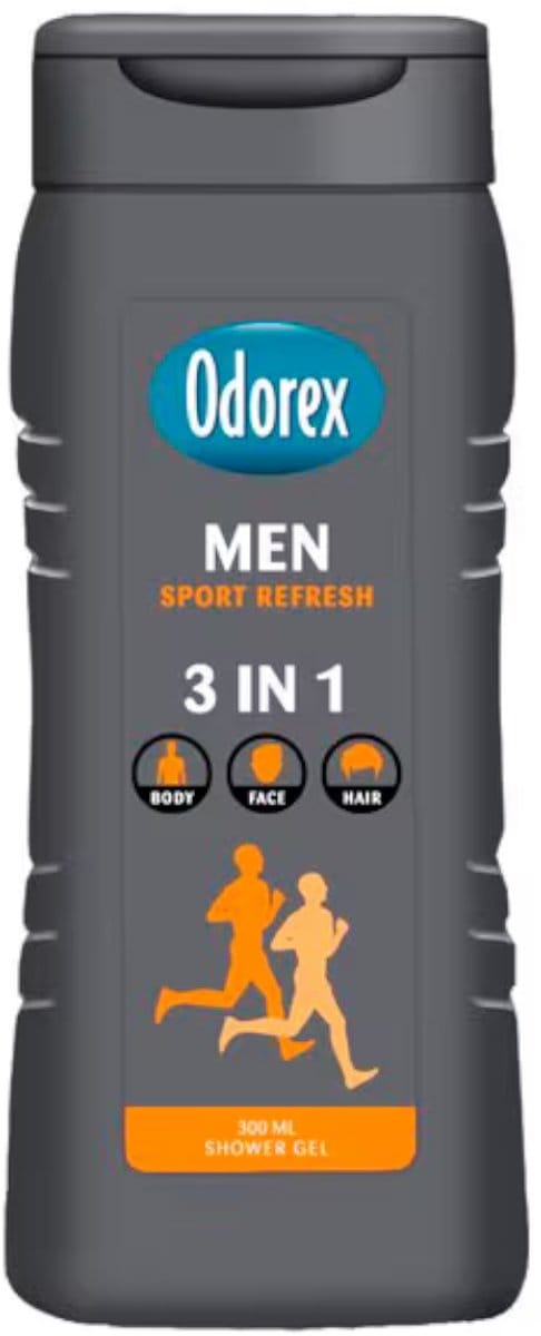Odorex Douchegel For Men 3-in-1 Sport Refresh - 300 ml