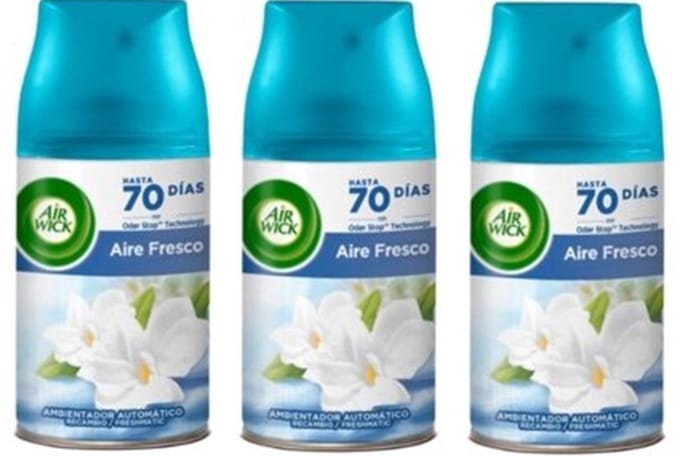 Air Wick Navullingen - Air Fresco - Voordeelverpakking 3 x 250 ml