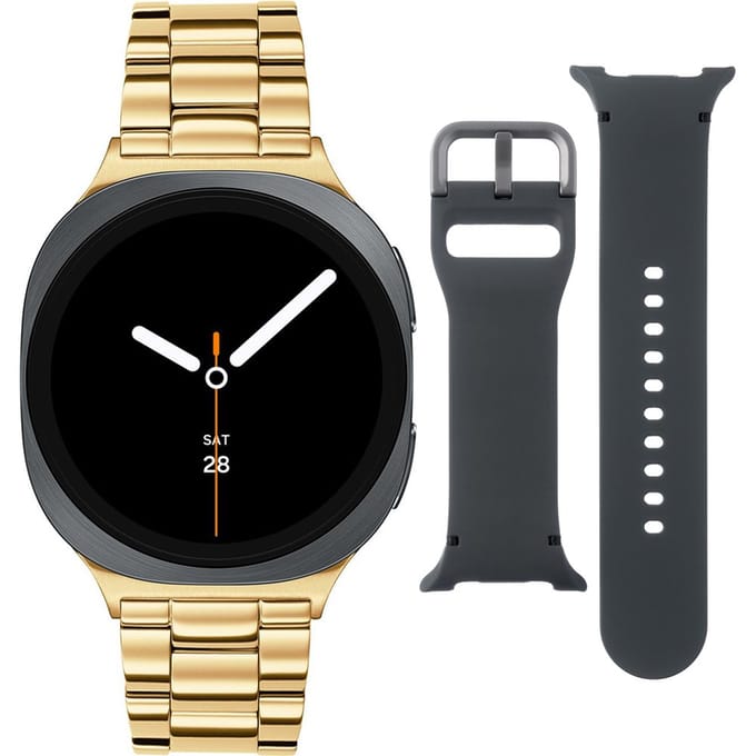 Samsung Special Edition Galaxy Watch 8 Grijs/Goudkl Staal 40mm