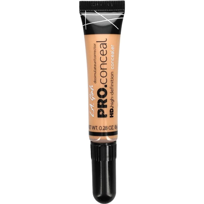 L.A. Girl, Pro Concealer HD Concealer, Medium Beige, 0.28Oz(8G) beige