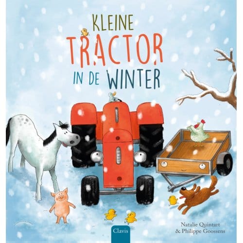 Kleine Tractor In De Winter - Kleine Tractor - Natalie Quintart