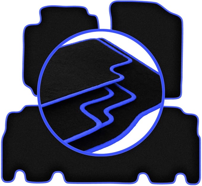 CARLUX-BLUE automatten voor: Toyota Yaris Verso minivan (1999-2005)