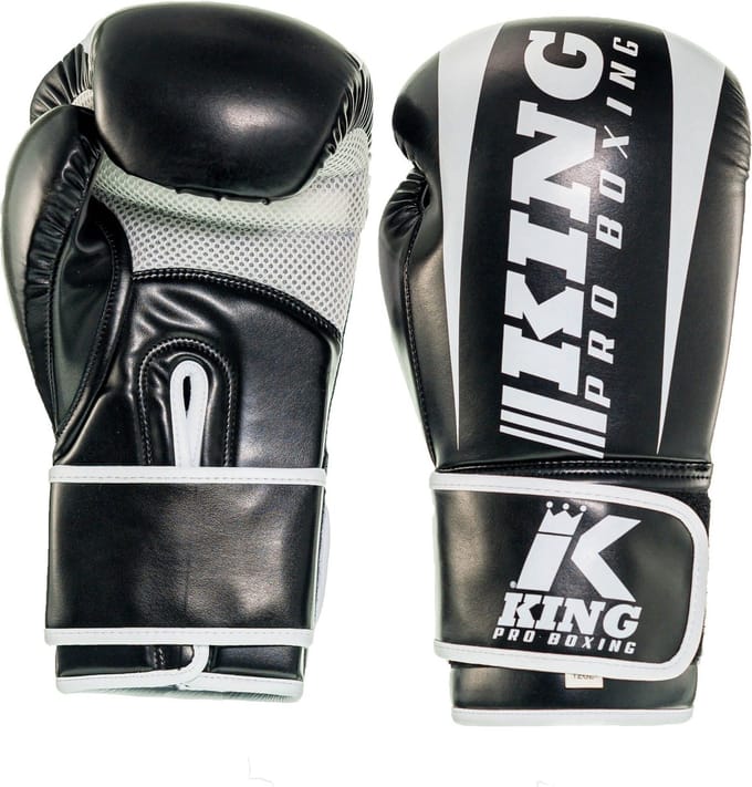 King Pro Boxing KPB/REVO 1 Bokshandschoenen Zwart Wit