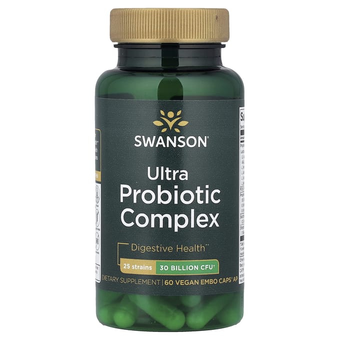 Complexe Ultra Probiotique, Végétalien Embo Caps® Ap 60 Comprimés