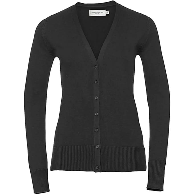 V-hals gebreide cardigan voor dames Russell Athletic