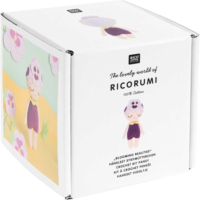 Rico Design Ricorumi Haakset "Blooming Beauties" - Viooltjes