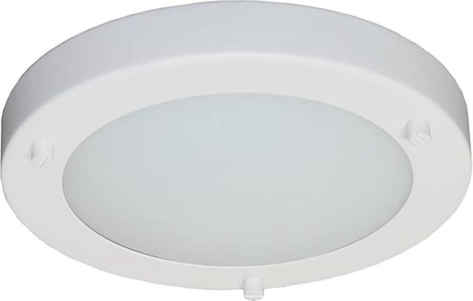 Artdelight - Plafondlamp Yuca Ø 18 cm 10 Watt wit