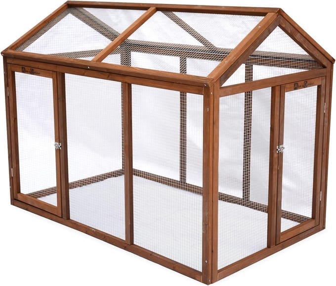 sweeek - Kippenren chabo, 140x85,5x106cm