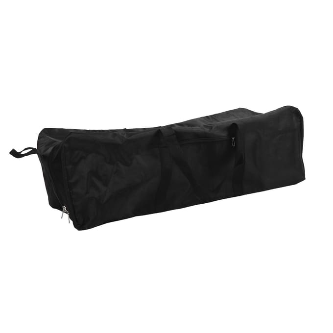100L Camping Tenttas Grote Capaciteit Oxford Doek Waterdichte Coating Draagbaar met Rits Tentopslag black