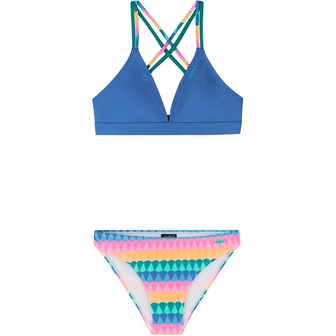 Protest PRTAmia JR - Bikini set Meisjes - Normale pasvorm - Uitneembare vulling - Blauw