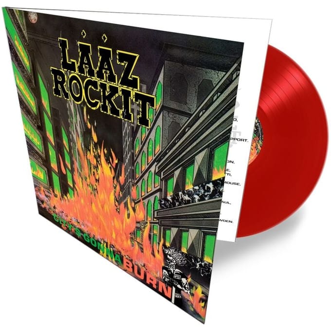 Laaz Rockit LP - City`s gonna burn - voor Geen - standaard