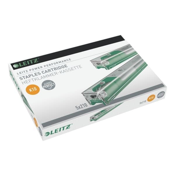 Leitz Power Performance K10 cartridge 10mm pootlengte 210 nietjes per cartridge