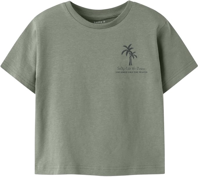 NAME IT MINI - NMMFLOM SS NREG TOP Jongens T-Shirt