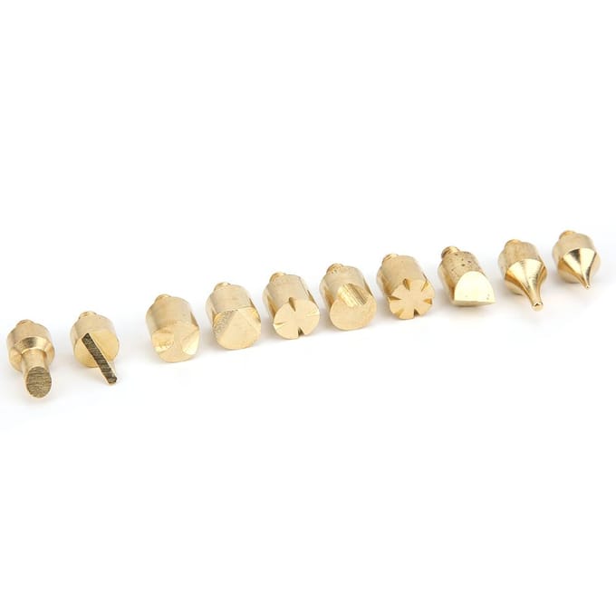 28 PCS Pointes de Stylo à Bois Pyrogravure Pointes de Fer à Souder Outil d'Artisanat