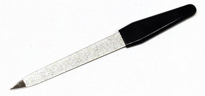 Rojafit Semiprofessionele Safiervijl - Mini -9,5 cm. - Zwart