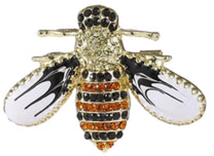 Go Dutch Label Broche Bumble Bee Multi
