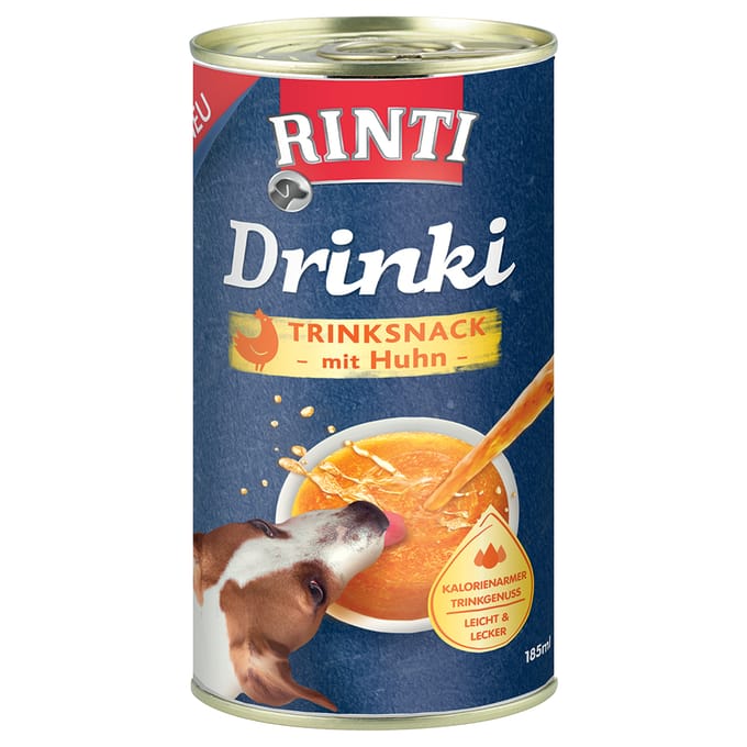 met Kip 185ml RINTI Drinki Dieetvoer Honden