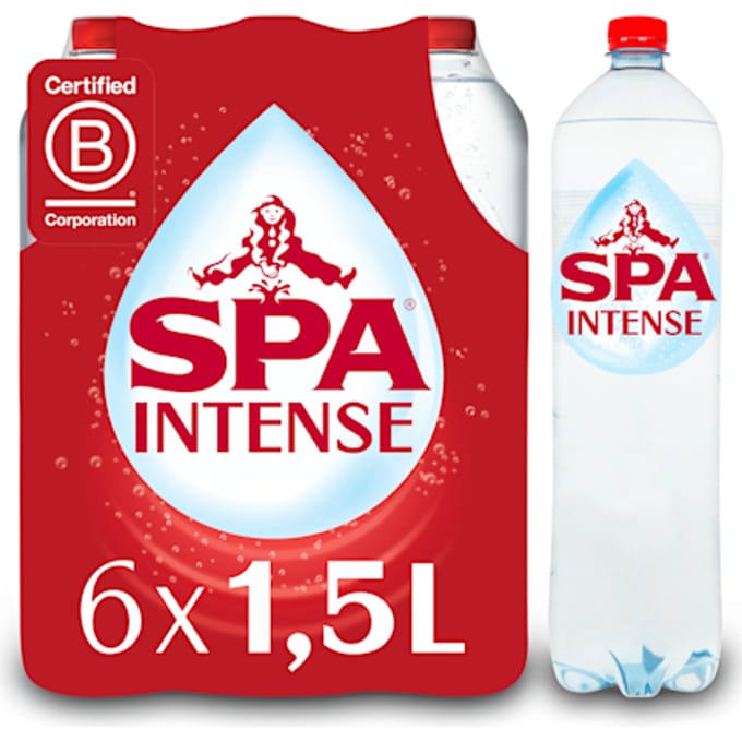 Spa Intense - Spa Intense water | fles van 1 | 5 l | pak van 6 stuks