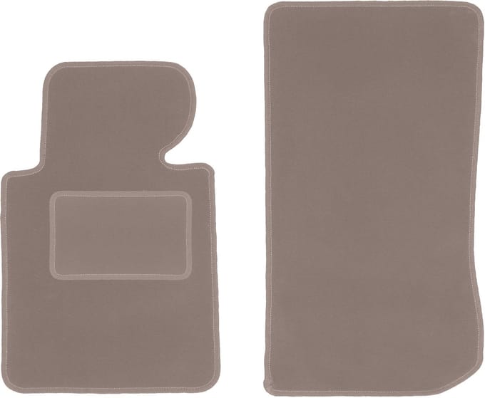 Beige voormatten voor: BMW 3 E46 compact, coupé, sedan, stationwagen, touring (1998-2007)