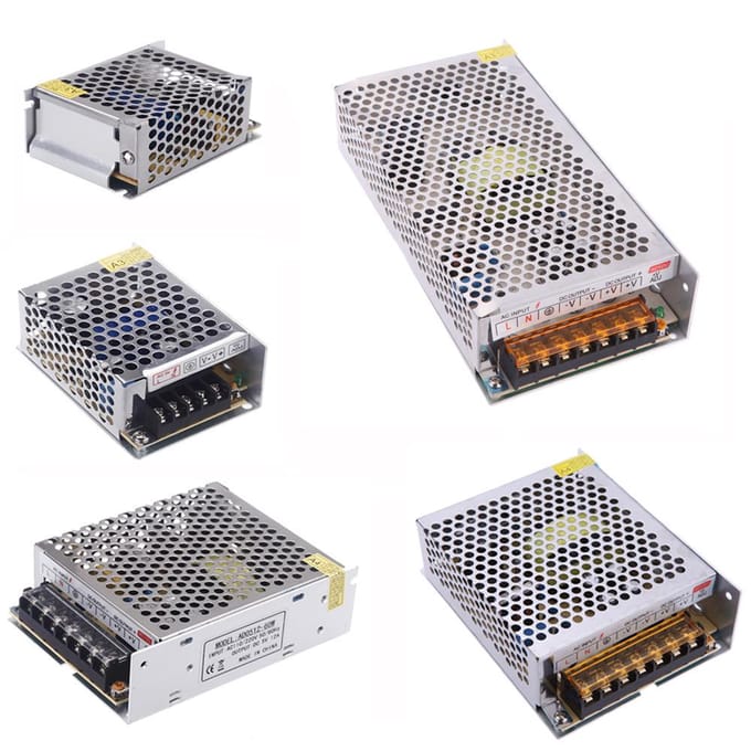 Spanningstransformatordriver DC24V 120W 5A voor LED-stripverlichting thuis
