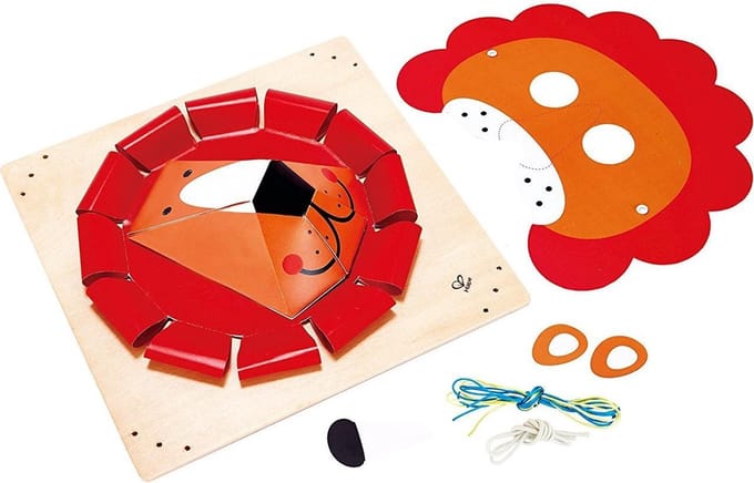 Hape Maskerset met frame leeuw