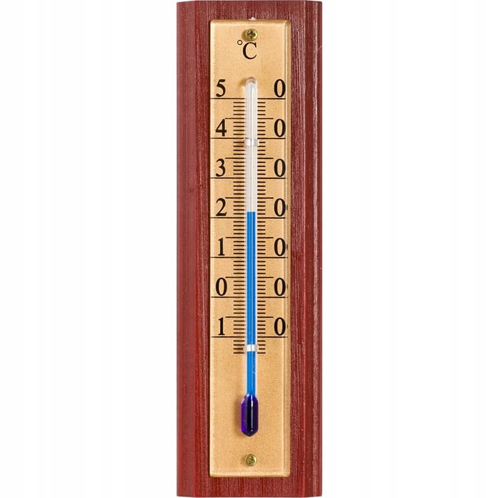 Browin - Kamerthermometer - Klassiek Ontwerp - Houten Behuizing
