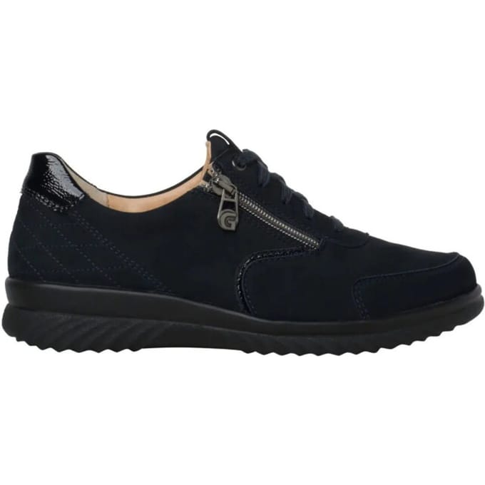 Ganter 204512 HEIKE - Dames veterschoenen - Kleur: Blauw - Maat: 37