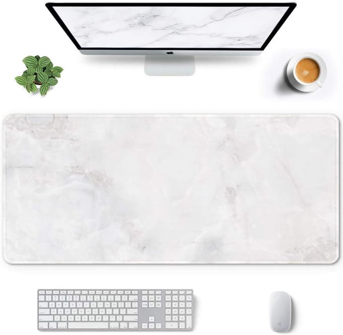XXL Gaming Muismat Bureauonderlegger 89 x 35 cm Waterdicht Antislip