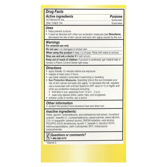 Complete, Uv365 Dagelijkse Moisturizer, met Zonnebrandcrème, Spf 15, Gevoelig, 118 ml (4.0 fl oz) white