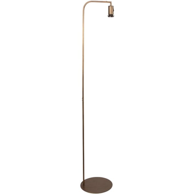 Vloerlamp Modern Stang 4738BR van Steinhauer, bronzen metaal, hoogte 152 cm, kantelbare E27 fitting, slank design, ideaal voor binnengebruik
