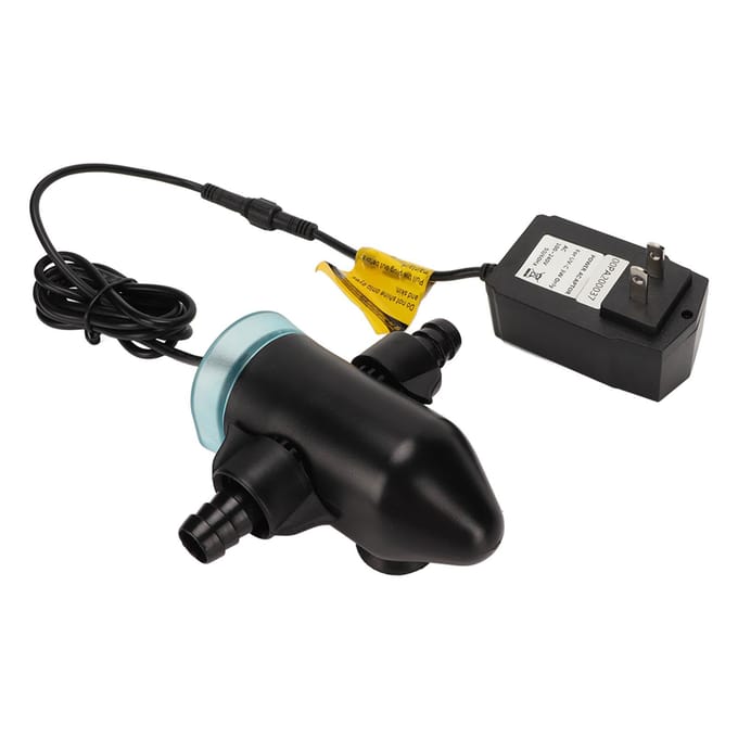 Aquarium Nano Algen Reinigingslamp 3W Veilig Hoge Efficiëntie UV Waterzuiveraar voor Aquarium Vissentanks black