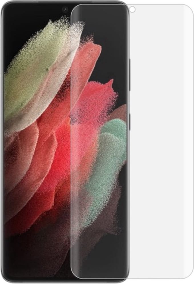 2x Screenprotector Bescherm-Folie geschikt voor Samsung Galaxy S22 ULTRA