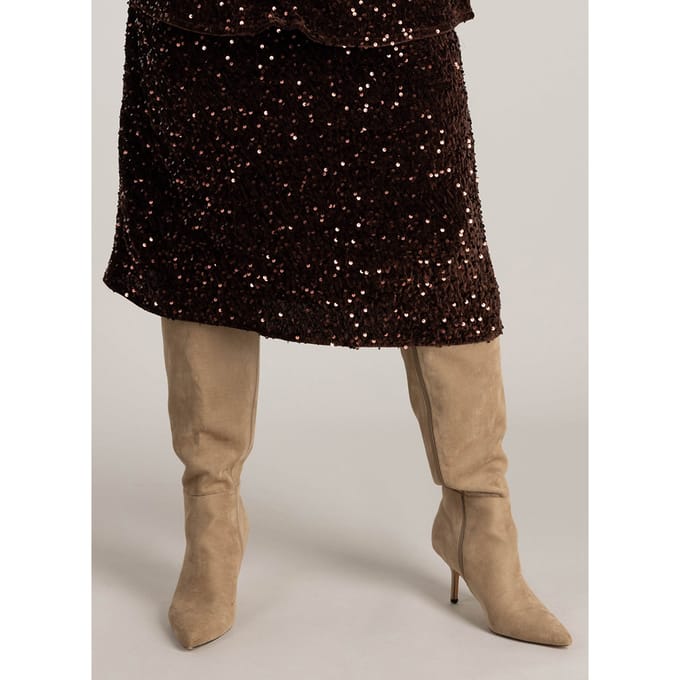 YEST CURVE Thirza Essential Bottoms - Copper Brown - maat X-0(44)