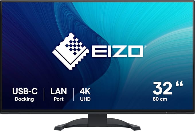 EIZO FlexScan EV3240X-BK computer monitor 80 cm (31.5) 3840 x 2160 Pixels 4K Ultra HD LCD Zwart