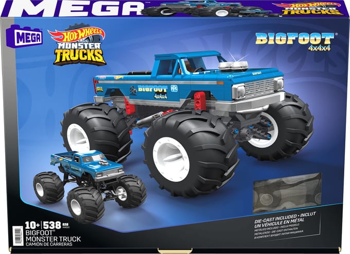 MEGA Hot Wheels Bigfoot Monstertruck