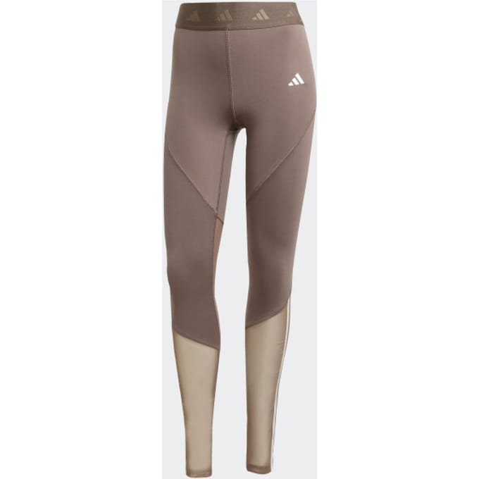 ADIDAS - hyglm 1/1 l - Lange trainingslegging dames - Bruin