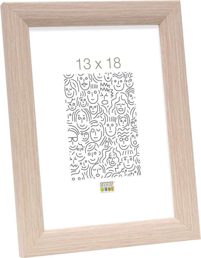 Deknudt Frames fotolijst S54SJ1 - eikkleur - hout - 13x18 cm