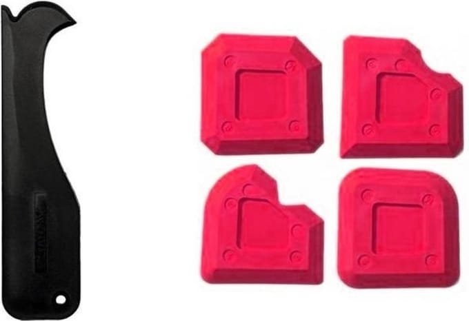 Kit spatel set - 5 delig- voeg afstrijk - kitspatels