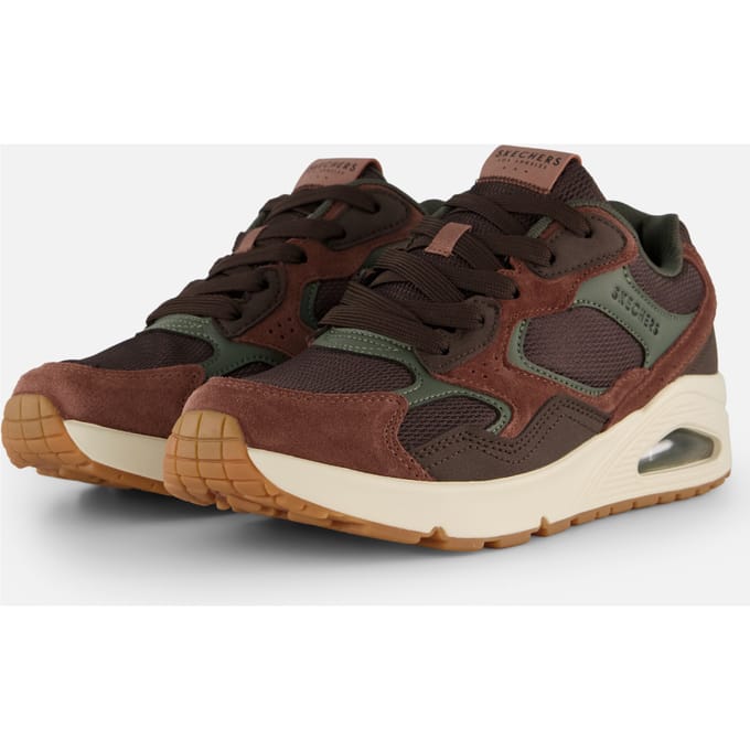 Skechers Skechers Uno Sneakers bruin Leer