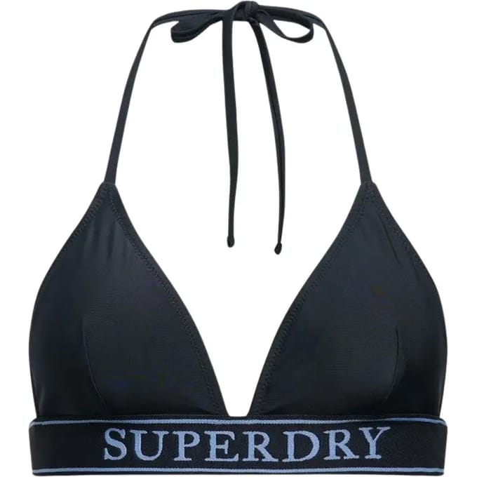 Dames zwemkleding top Superdry Logo Triangle