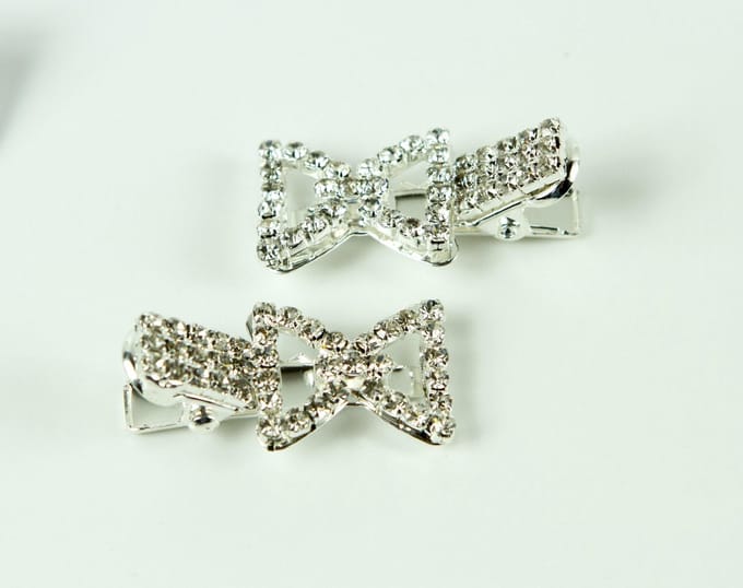 Duckklem strik strass